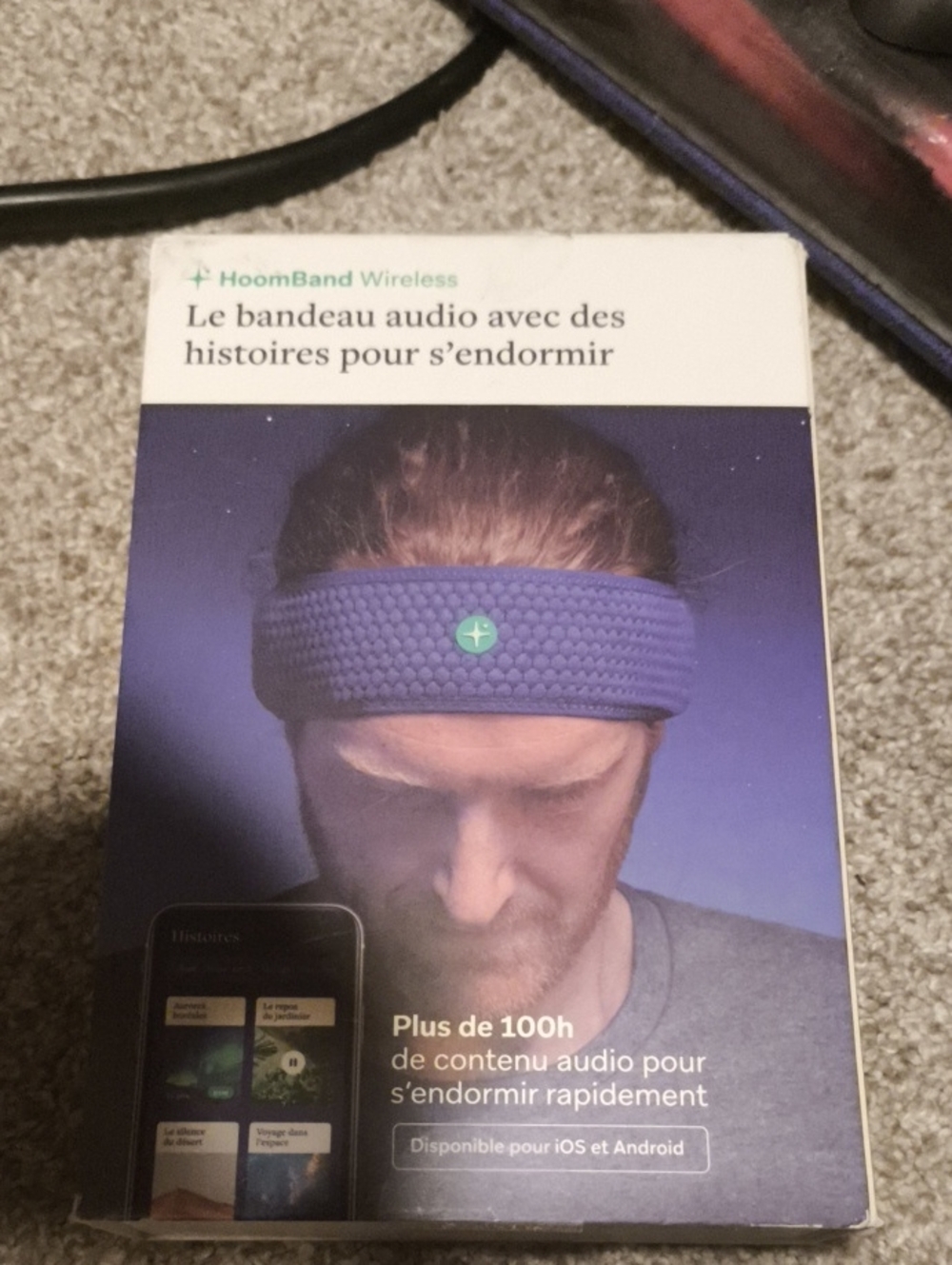 HoomBand Wireless Sleep Headband in Purple